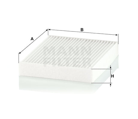 CU 14 001 cabin air filter element