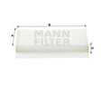 CU 17 001 cabin air filter element