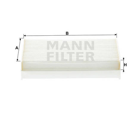 CU 17 001 cabin air filter element