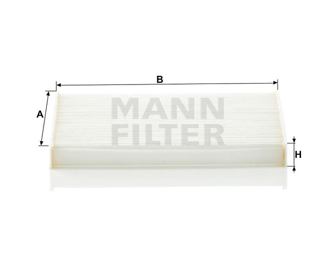 CU 17 001 cabin air filter element