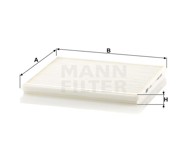 CU 1828 cabin air filter element