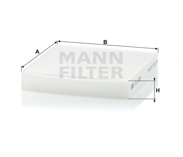 CU 1835 cabin air filter element