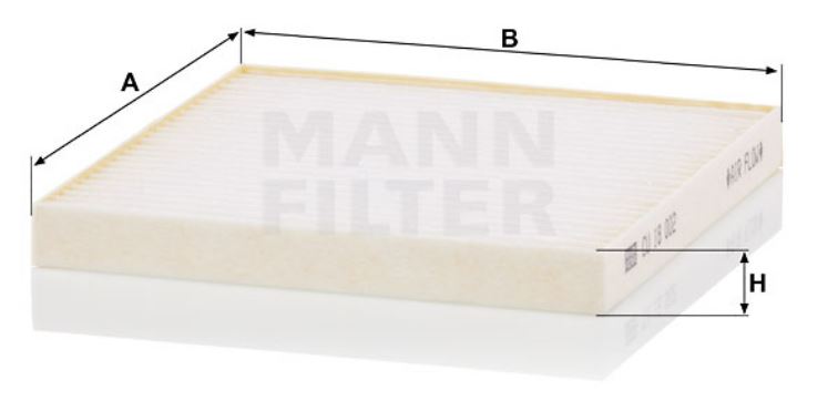 CU 18 002 cabin air filter element
