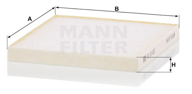 CU 18 002 cabin air filter element
