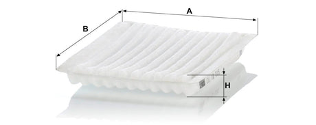 CU 18 015 cabin air filter element