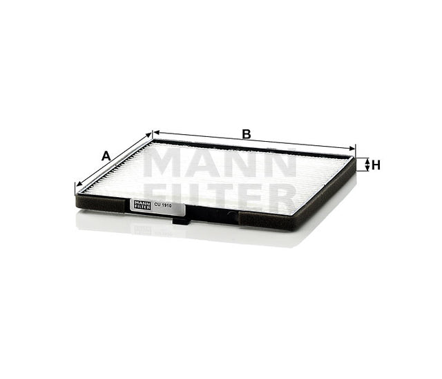 CU 1910 cabin air filter element
