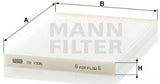 CU 1936 cabin air filter element