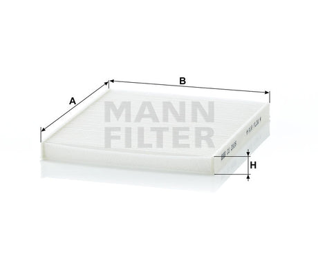 CU 2026 cabin air filter element