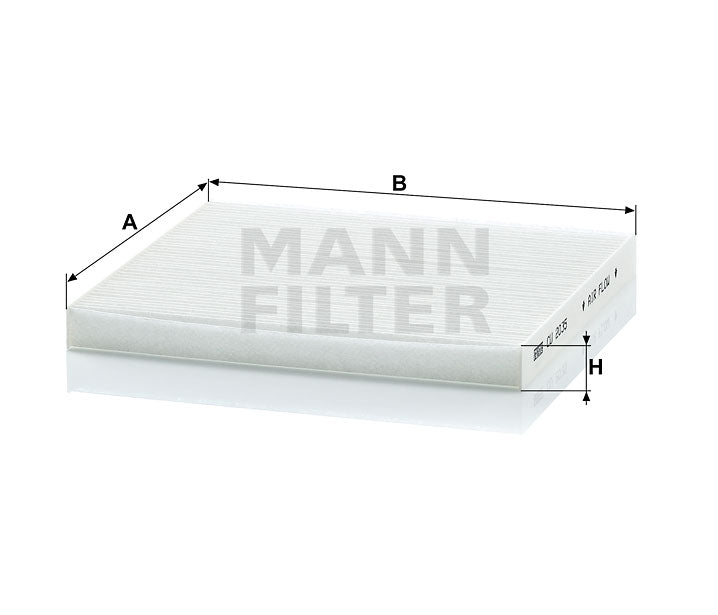 CU 2035 cabin air filter element