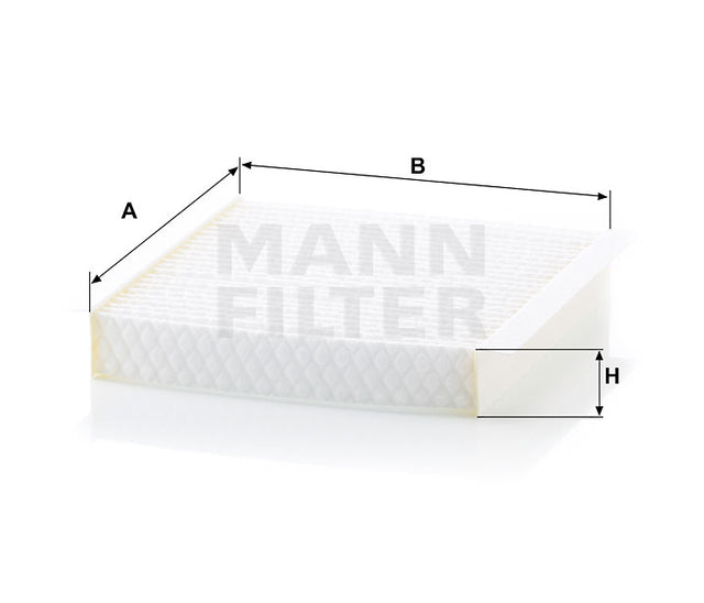 CU 2040 cabin air filter element