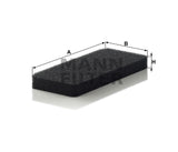 CU 2101 cabin air filter element