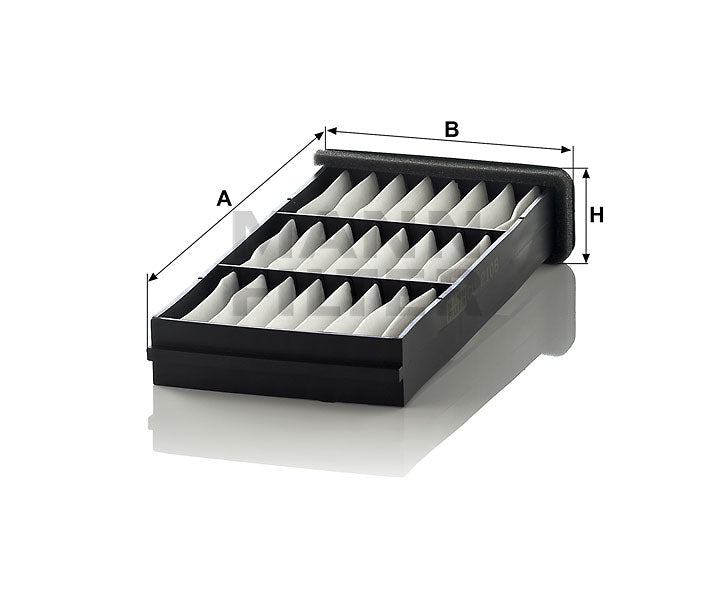 CU 2106-2 cabin air filter element