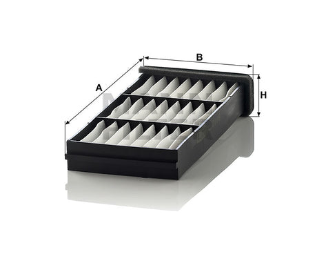 CU 2106-2 cabin air filter element