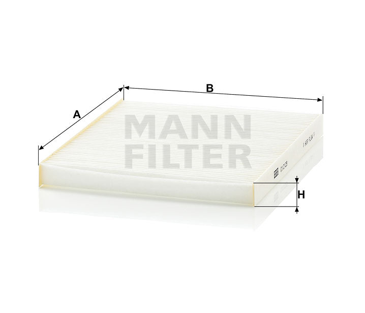 CU 2129 cabin air filter element