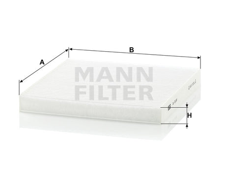 CU 2132 cabin air filter element