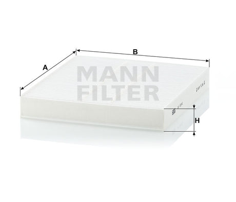 CU 2141 cabin air filter element