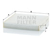 CU 21 003 cabin air filter element