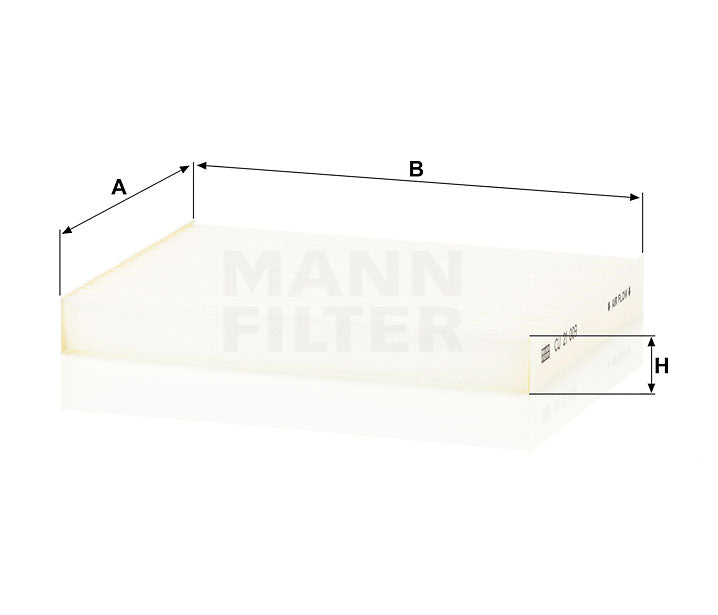 CU 21 009 cabin air filter element