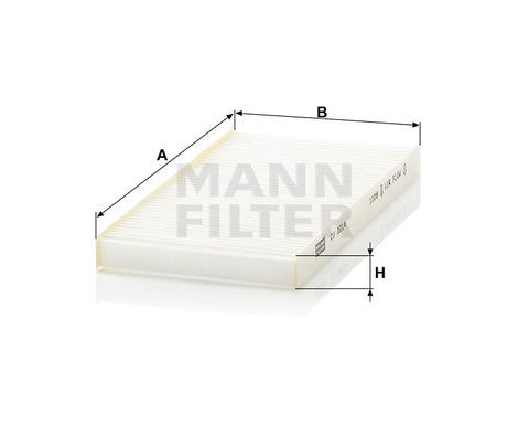 CU 2214-2 cabin air filter element