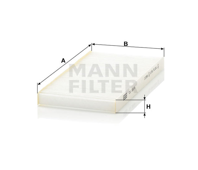 CU 2214-2 cabin air filter element