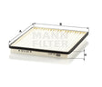 CU 2217-2 cabin air filter element