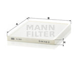 CU 2243 cabin air filter element