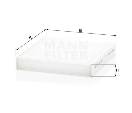 CU 22 023 cabin air filter element