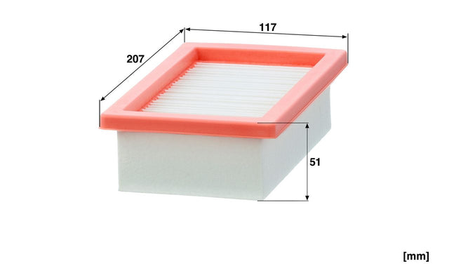 CU 22 025 cabin air filter element