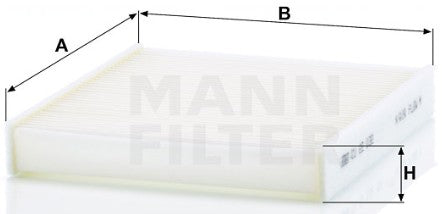 CU 22 032 cabin air filter element