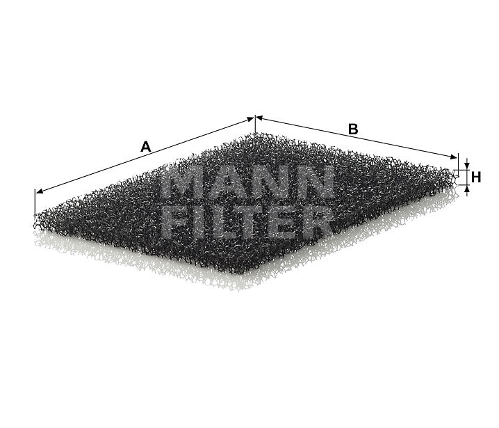 CU 2304 cabin air filter element