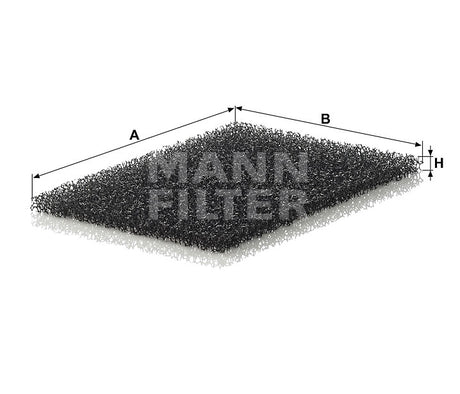CU 2304 cabin air filter element