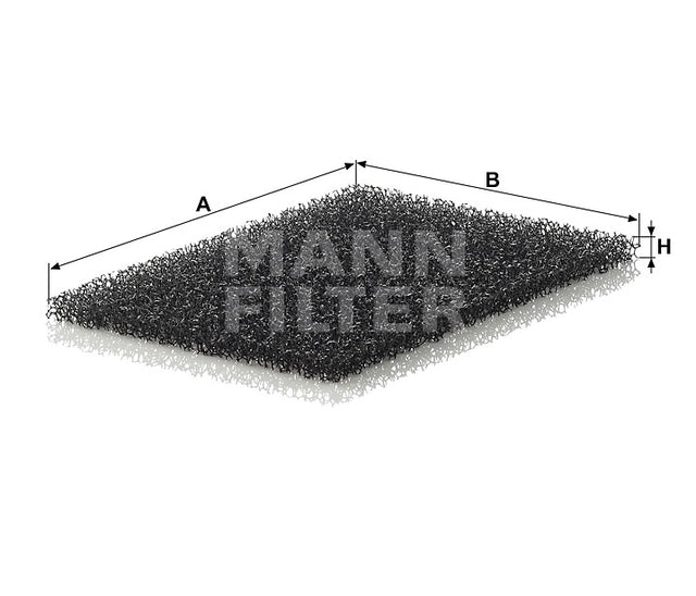 CU 2304 cabin air filter element