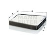 CU 2337 cabin air filter element