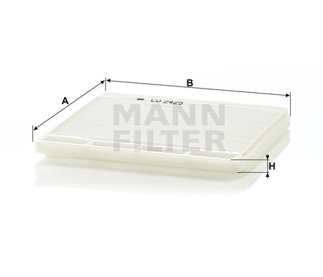 CU 2425 cabin air filter element