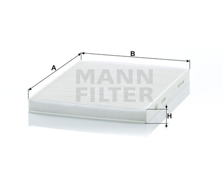 CU 2436 cabin air filter element