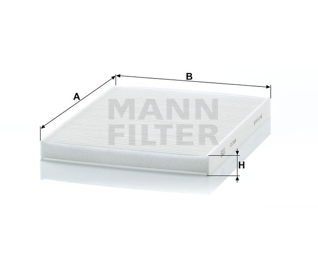 CU 2436 cabin air filter element