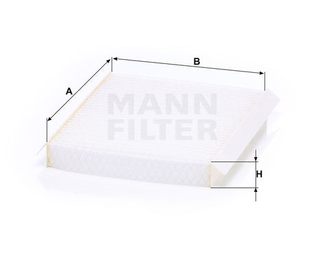 CU 2454 cabin air filter element