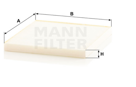 CU 24 008 cabin air filter element