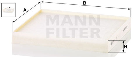 CU 24 017 cabin air filter element