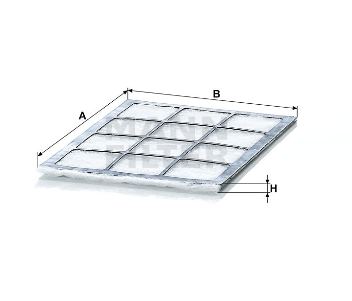 CU 2504 cabin air filter element