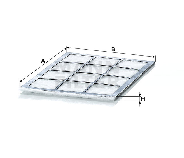 CU 2504 cabin air filter element