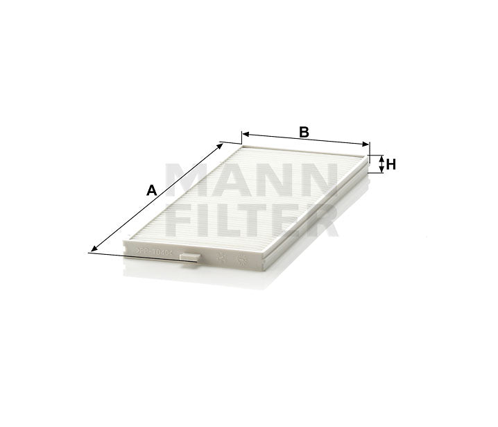 CU 2506-2 cabin air filter element