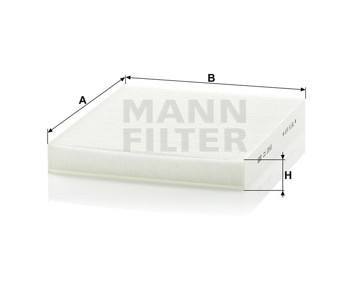 CU 2545 cabin air filter element