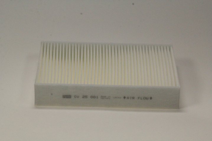 CU 25 001 cabin air filter element