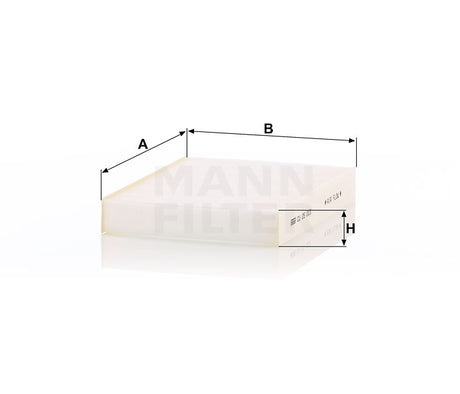 CU 25 003 cabin air filter element