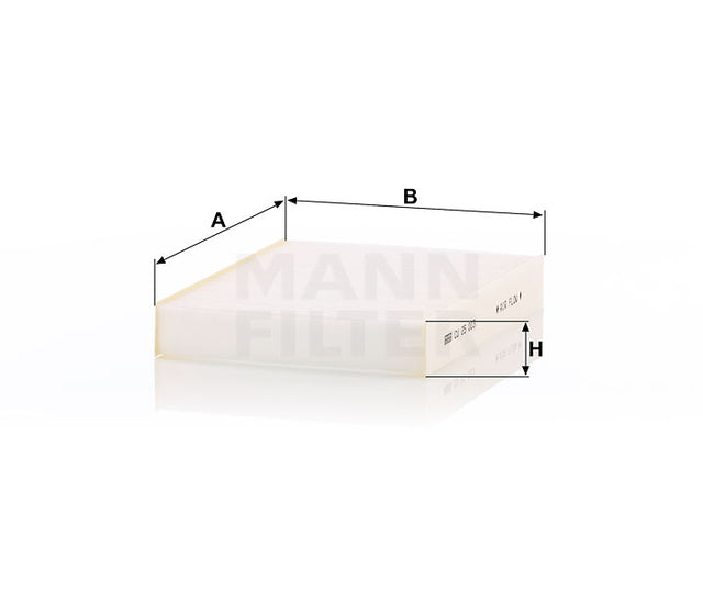 CU 25 003 cabin air filter element