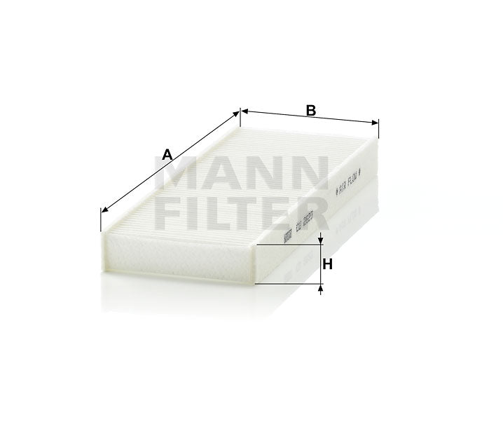 CU 2623 cabin air filter element