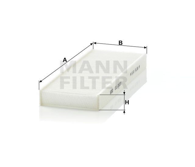 CU 2623 cabin air filter element