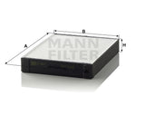 CU 2647 cabin air filter element