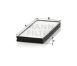 CU 26 000-2 cabin air filter element